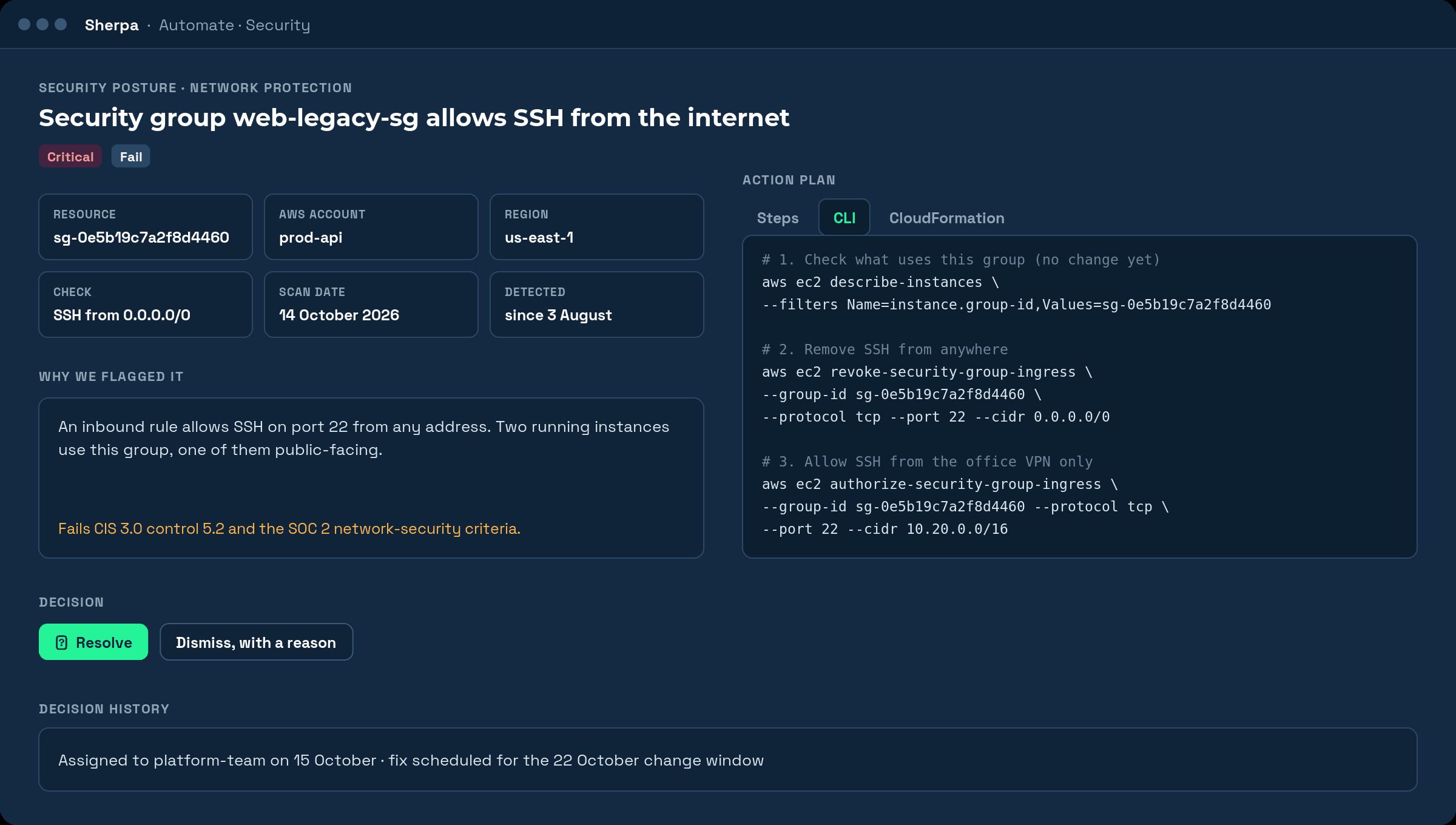 Security fix